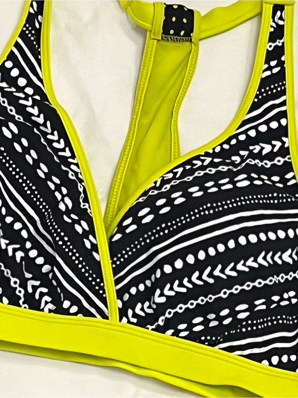 NWOT Title Nine Racerback Bikini Top - Picture 2 of 6